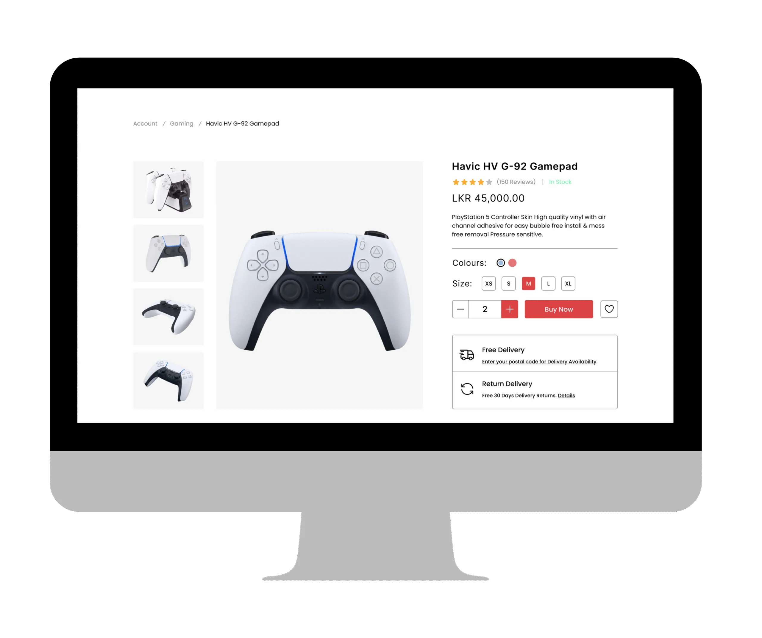 E-commerce website showcasing an easy-to-browse product catalog with secure payment options for a smooth online shopping experience